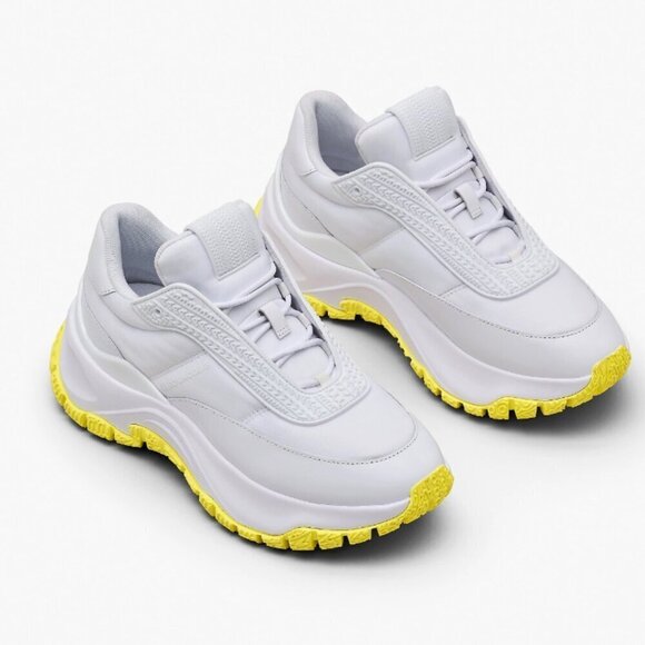 NWT!NEW! Marc Jacobs The Lazy Runner - White / Unisex -Size: 39 - Picture 10 of 12